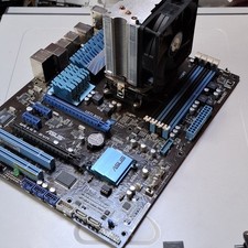 Używany, Vintage ASUS M5A97 EVO AM3+ AMD FX6100 3.3Ghz + Silentium PC Cooler na sprzedaż  PL