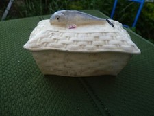 Ceramic box lid for sale  ST. NEOTS