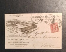 Cartolina postale 1918 usato  Rosignano Marittimo