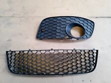Vw Golf Gti Gtd Mk 5 Bumper Lower centre grill and  left Foglight Cover for sale  ROCHDALE