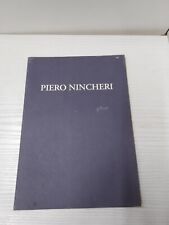 Piero nincheri catalogo usato  Prato