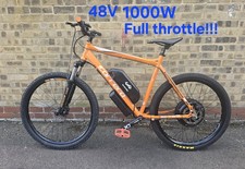 Carrera bike 48v for sale  DAGENHAM