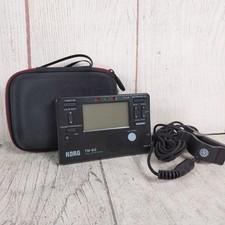 Sintonizador combo Korg TM-60 + metrônomo TM60, clipe de contato de microfone + estojo TESTADO comprar usado Sintonizador combo Korg TM-60 + metrônomo TM60, clipe de contato de microfone + estojo TESTADO comprar usado  Enviando para Brazil