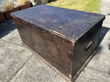 Wooden storage chest for sale  GOSPORT