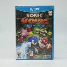 Sonic Boom: Rise of Lyric (Nintendo Wii U, 2014) Novo na caixa com inserção SEGA testado comprar usado  Enviando para Brazil