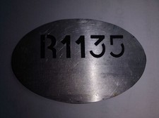 Typenschild renault schild gebraucht kaufen  Deutschland