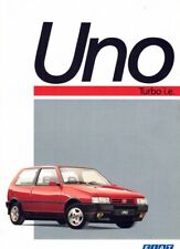 Catalogue Brochure Fiat Uno Turbo IE 09/1990 France comprar usado  Enviando para Brazil