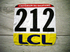 Dossard cyclisme critérium d'occasion  Yssingeaux