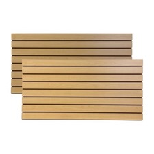 Horizontal maple slatwall for sale  Ashford