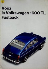 270045) VW 1600 TL - Frankreich - Prospekt 01/1966 comprar usado  Enviando para Brazil
