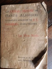 Vita nova dante usato  Italia