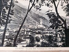Cartolina clusone bergamo usato  Vailate