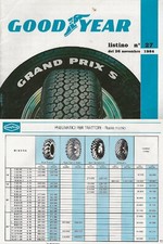 Goodyear listino catalogo usato  Italia