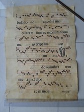 Grande page parchemin d'occasion  Château-d'Olonne