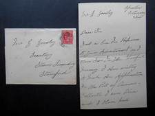 1907 job application for sale 1907 job application for sale  PETERBOROUGH