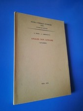Prodi ambrosetti analisi usato Prodi ambrosetti analisi usato  Milano