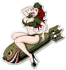 Placa de metal estilo vintage BOMBS AWAY 22x20 comprar usado  Enviando para Brazil