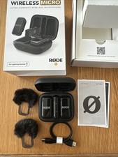 Rode wireless micro for sale  SOUTHAMPTON