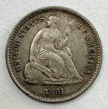 1861 seated liberty for sale  Mentor