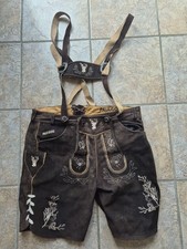 Lederhose trachtenhose latz gebraucht kaufen  Großheubach