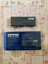 CONTROLE DE ÁUDIO ACM-2.300 / micro amplificador de dois canais -AMPLIFICADOR COMPACTO - 300W RMS comprar usado  Enviando para Brazil