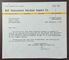1966 bell amusement for sale  HASTINGS