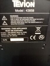 Tevion 43858 lcd for sale  STIRLING