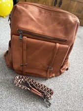 Leathario backpack womens for sale  SOLIHULL