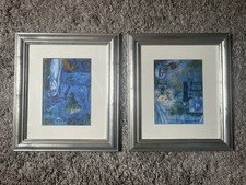 Set gerahmte bilder gebraucht kaufen  Wuppertal