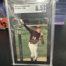 1992 Classic Four Sport Draft Pick Collection - Derek Jeter #231 Barra Cinza (RC) comprar usado 1992 Classic Four Sport Draft Pick Collection - Derek Jeter #231 Barra Cinza (RC) comprar usado  Enviando para Brazil