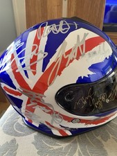 Multi signed helmet for sale  WIDNES