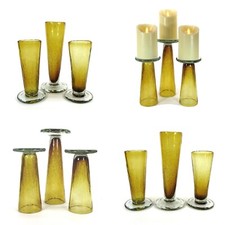 Mouth blown amber for sale  Plainfield