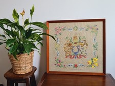 Antique embroidery royal for sale  OXFORD