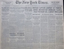 1941 wwii january for sale  NEWTON STEWART