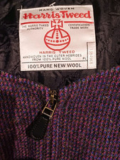 Genuine harris tweed for sale  MAYBOLE