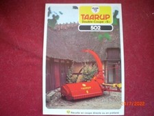 Brochure publicitaire ensileus d'occasion  Aubigny-en-Artois