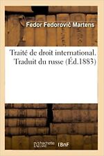Traité droit international. d'occasion  Expédié en Belgium