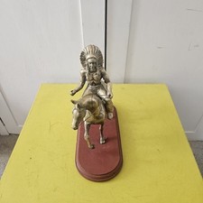 Heavy bronze indian for sale  LONDON