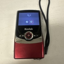Câmera Filmadora Kodak Zi6 2x Zoom Digital Alta Definição Bolso Vermelha comprar usado  Enviando para Brazil