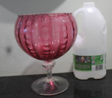 Large vintage cranberry for sale  PLYMOUTH