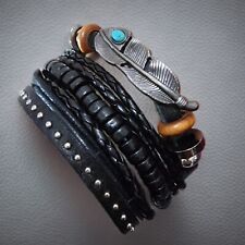Bracciali pelle misti usato  Firenze