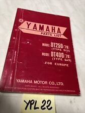 Yamaha dt250 512 d'occasion  Decize