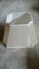 Rectangular cream lamp for sale  WOLVERHAMPTON