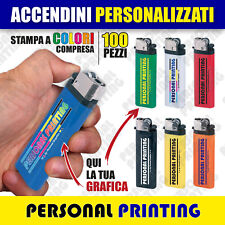 100 accendini personalizzati usato  Varallo Pombia