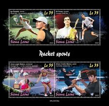 Raquete de tênis esportivo squash pickleball padel selos sem marca de charneira 2023 Serra Leoa M/S comprar usado  Enviando para Brazil