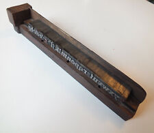 Antique letterpress type for sale  LONDON