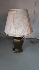 Tischlampe messing fuß gebraucht kaufen  Marienhafe