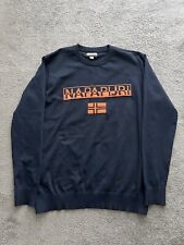 Napapijri navy jumper for sale  BRISTOL