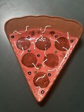 Usado, Plato de pizza de cerámica para servir a los amantes de la pizza usado segunda mano  Embacar hacia Argentina