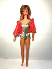 Boneca Barbie Vintage Dramatic New Living #1116 Tician com Maiô 1969 Mattel, usado comprar usado Boneca Barbie Vintage Dramatic New Living #1116 Tician com Maiô 1969 Mattel, usado comprar usado  Enviando para Brazil